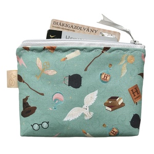 Harry Potter és Hedvig bagoly mintás prémium irattartó pénztárca vagy tolltartó neszesszer - GYEREKNAP - Artiroka design, Táska & Tok, Pénztárca & Más tok, Pénztárca, Gyerek pénztárca, Varrás, Hímzés, MESKA