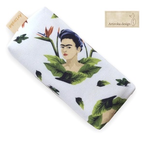 Frida Kahlo  mintás PRÉMIUM papírzsebkendő tartó - Artiroka design - táska & tok - pénztárca & más tok - zsebkendőtartó tok - Meska.hu