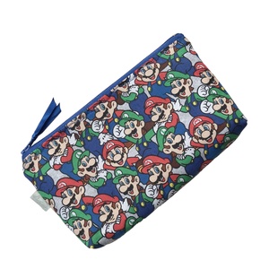 Mario és Luigi mintás tolltartó neszesszer, szemüvegtok vagy mobiltok  - Artiroka design - otthon & életmód - papír, írószer - tolltartó & ceruzatekercs - Meska.hu
