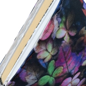 Őszi hortenzia és levelek mintás vízálló KÖNYVTOK - Artiroka design - könyv & zene - könyvtok - Meska.hu