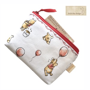 Micimackó mintás irattartó pénztárca  - Winnie de Pooh  - Meska.hu