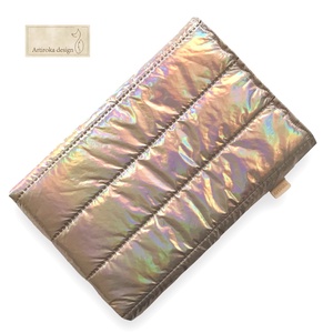 Rosegold, vízálló KÖNYVTOK színjátszó textilből - Artiroka design - könyv & zene - könyvtok - Meska.hu