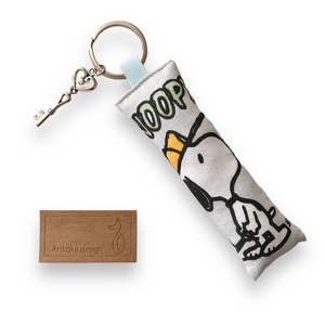 SNOOPY kutya mintás kulcstartó -  Artiroka design, Táska & Tok, Kulcstartó & Táskadísz, Kulcstartó, Varrás, Ékszerkészítés, MESKA