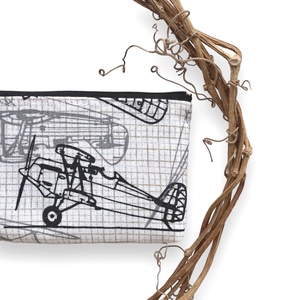 Repülőgép mintás  tolltartó, neszesszer, szemüvegtok vagy mobiltok - Artiroka design - táska & tok - neszesszer - Meska.hu