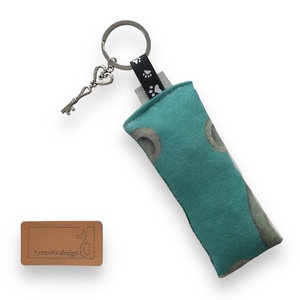 Koala mackó mintás kulcstartó, akár vintage kulcs medálall - Artiroka design - táska & tok - kulcstartó & táskadísz - kulcstartó - Meska.hu