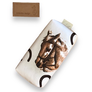 Ló mintás papírzsebkendő tartó , Táska & Tok, Pénztárca & Más tok, Zsebkendőtartó tok, Varrás, MESKA