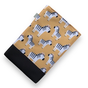Zebra család mintás  KÖNYVTOK - Artiroka design - könyv & zene - könyvtok - Meska.hu