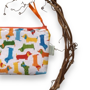 Tacskó kutya mintás irattartó pénztárca - Artiroka design - Meska.hu