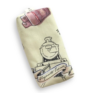 Harry Potter - Hogwarts Expressz, 9 3/4 vágány  - mintás PRÉMIUM pamut zsebkendő tartó , Táska & Tok, Pénztárca & Más tok, Zsebkendőtartó tok, Varrás, MESKA
