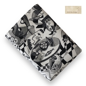 Picasso festményrészlet -  egyedi KÖNYVTOK  - Artiroka design - könyv & zene - könyvtok - Meska.hu