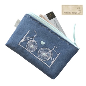 Világjáró, bicikli mintás irattartó pénztárca  - Artiroka design - táska & tok - pénztárca & más tok - pénztárca - férfi pénztárca - Meska.hu
