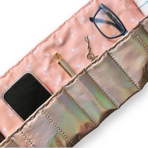 Rosegold színjátszó kisvirág mintás táska rendszerező, táskarendező  -  Artiroka design , Táska & Tok, Kézitáska & válltáska, Belső rendező, Varrás, MESKA