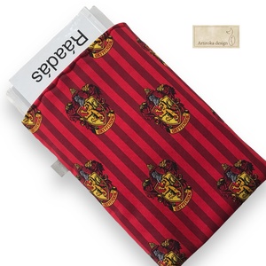 Harry Potter  Griffendél címer mintás prémium KÖNYVTOK  - Artiroka design - könyv & zene - könyvtok - Meska.hu