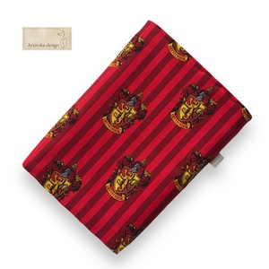 Harry Potter  Griffendél címer mintás prémium KÖNYVTOK  - Artiroka design - könyv & zene - könyvtok - Meska.hu