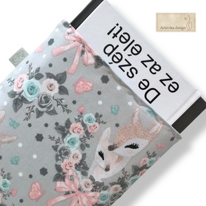 Bambi és Édesanyja mintás KÖNYVTOK - ANYÁK NAPJA - Artiroka design  - Meska.hu