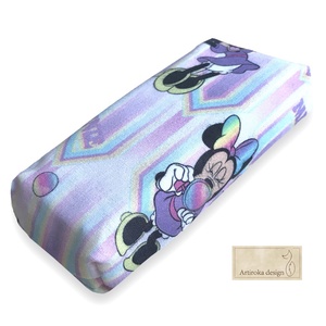 Minnie egér mintás, PRÉMIUM pamut, papírzsebkendő tartó , Táska & Tok, Pénztárca & Más tok, Zsebkendőtartó tok, Varrás, Hímzés, MESKA