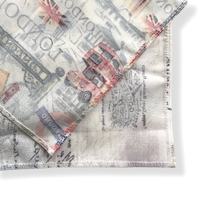 London és Párizs mintás zsebkendő vagy szalvéta szett - NoWaste - otthon & életmód - konyhafelszerelés, tálalás - konyhai textil - szalvéta - Meska.hu