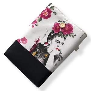 Frida Kahlo mintás könyvtok vagy tablet tartó tok    -  Artiroka design  - könyv & zene - könyvtok - Meska.hu