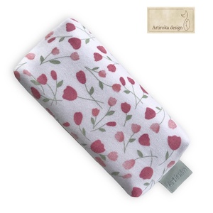 Tulipán mintás zsebkendőtartó    - Artiroka design - táska & tok - pénztárca & más tok - zsebkendőtartó tok - Meska.hu