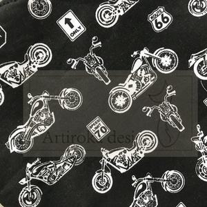 Harley Davidson motor mintás papírzsebkendő tartó  - Artiroka design - táska & tok - pénztárca & más tok - zsebkendőtartó tok - Meska.hu