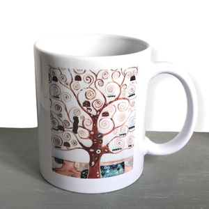 Életfa -   egyedi porcelán bögre - Artiroka design , Otthon & Életmód, Konyhafelszerelés, tálalás, Tálalás, Bögre & Csésze, Festészet, Fotó, grafika, rajz, illusztráció, MESKA