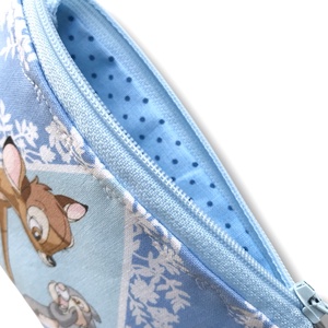 Bambi és nyuszi mintás irattartó pénztárca - Artiroka design - táska & tok - pénztárca & más tok - kártyatartó & irattartó - Meska.hu