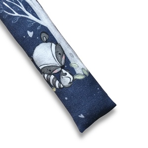 Nyuszi az erdőben mintás kulcstartó, kis vintage kulcs medállal - Artiroka design - táska & tok - kulcstartó & táskadísz - kulcstartó - Meska.hu