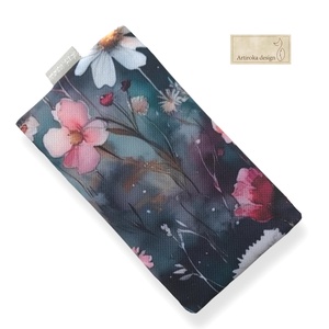 Virágos rét mintás vízálló  papírzsebkendő tartó - Artiroka design - Meska.hu