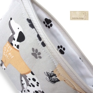 Dalmata kutya mintás irattartó pénztárca  -  Artiroka design - táska & tok - pénztárca & más tok - kártyatartó & irattartó - Meska.hu