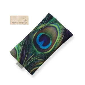 Pávatoll mintás vízálló  papírzsebkendő tartó - PEDAGÓGUS NAP - Artiroka design - Meska.hu