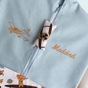 Safari repülő vagy tigris mintás ÓVODAI / OVIS ZSÁK akár szettben is - repülő - Artiroka design - játék & sport - ovis felszerelés - ovis zsák - Meska.hu