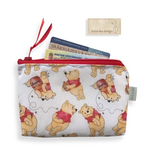 Micimackó mintás irattartó pénztárca  - Winnie de Pooh  - táska & tok - pénztárca & más tok - pénztárca - gyerek pénztárca - Meska.hu