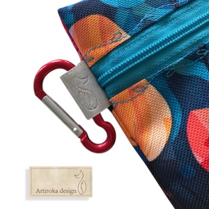 VÍZÁLLÓ egészségügyi betét vagy kiállást jutalomfalat tartó Westie kutya mintával - Artiroka design - otthon & életmód - kisállatoknak - kutyáknak - jutalomfalat tartó - Meska.hu