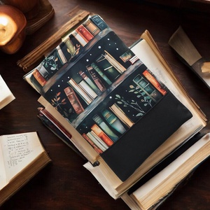 Vízálló könyvtok könyvespolc mintával  - Artiroka design - könyv & zene - könyvtok - Meska.hu