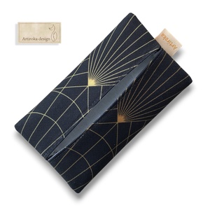 Art Deco mintás, elegáns papírzsebkendő tartó - Artiroka design - Meska.hu