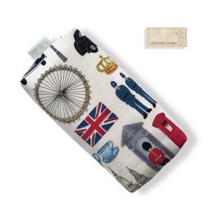 London mintás,  PRÉMIUM papírzsebkendő tartó - Artiroka design  - Meska.hu