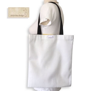 Kacsás festményemről készült egyedi válltáska -  Shopper - Artiroka design - táska & tok - bevásárlás & shopper táska - shopper, textiltáska, szatyor - Meska.hu