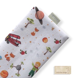 Kis herceg és a rózsa mintás PRÉMIUM pamut zsebkendő tartó  - Artiroka design - Meska.hu