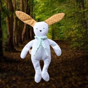  Csillagos fülű nyuszi - egyedi kézműves nyuszi játék  - Artiroka design - játék & sport - plüssállat & játékfigura - nyuszi - Meska.hu