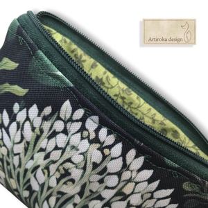  Titkos kert mintás vízálló irattartó pénztárca - Artiroka design - táska & tok - pénztárca & más tok - pénztárca - női pénztárca - Meska.hu