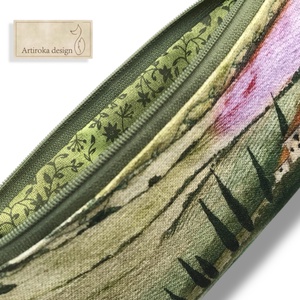 Prémium tolltartó neszesszer, szemüvegtok, Toszkán táj mintás - Artiroka design  - táska & tok - neszesszer - Meska.hu