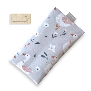 Liba mintás prémium pamut, papírzsebkendő tartó - Artiroka design, Táska & Tok, Pénztárca & Más tok, Zsebkendőtartó tok, Varrás, MESKA