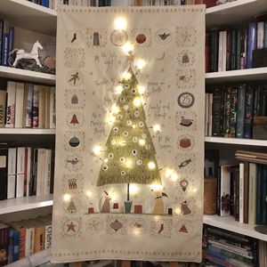 Örök karácsonyfa, prémium pamut textilből - Artiroka design - karácsony - karácsonyi lakásdekoráció - karácsonyfa, grincsfa - Meska.hu