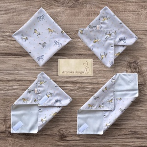 Ló mintás PRÉMIUM pamut újraszalvéta, szendvics vagy uzsonna csomagoló  - Artiroka design - táska & tok - uzsonna- & ebéd tartó - szendvics csomagoló - Meska.hu