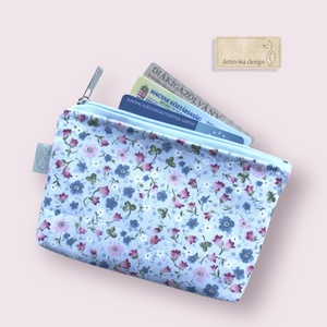Virágtenger mintás  irattartó pénztárca - Artiroka design - Meska.hu