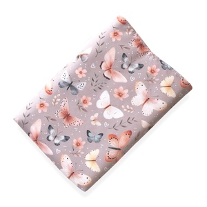 Bélelt, vízálló könyvtok, pillangó és virág mintás, gombos zárral  -  Artiroka design  - könyv & zene - könyvtok - Meska.hu