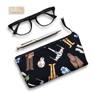 Star Wars mintás  tolltartó neszesszer, szemüvegtok vagy mobiltok  -  Csillagok háborúja - táska & tok - pénztárca & más tok - pénztárca - férfi pénztárca - Meska.hu