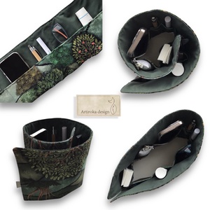 Titkos kert mintás, prémium táskarendező, táska rendszerező  -  Artiroka design  - táska & tok - kézitáska & válltáska - belső rendező - Meska.hu