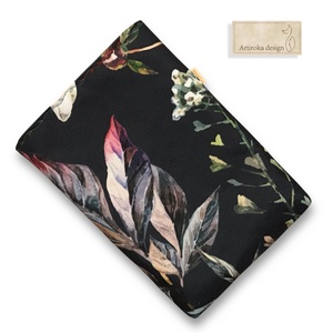 Pünkösdirózsa mintás KÖNYVTOK választható zárral - Artiroka design - könyv & zene - könyvtok - Meska.hu