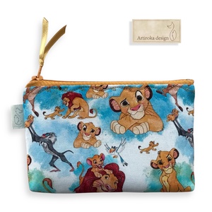 Oroszlánkirály mintás irattartó pénztárca -  Artiroka design  - Meska.hu